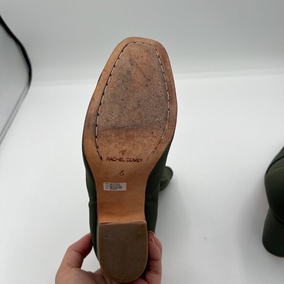 Rachel Comey Nylon Sock Boots – Dark Green, Size 6 - Picture 7 of 9